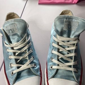 CONVERSE BABY BLUE SILK SIZE 8